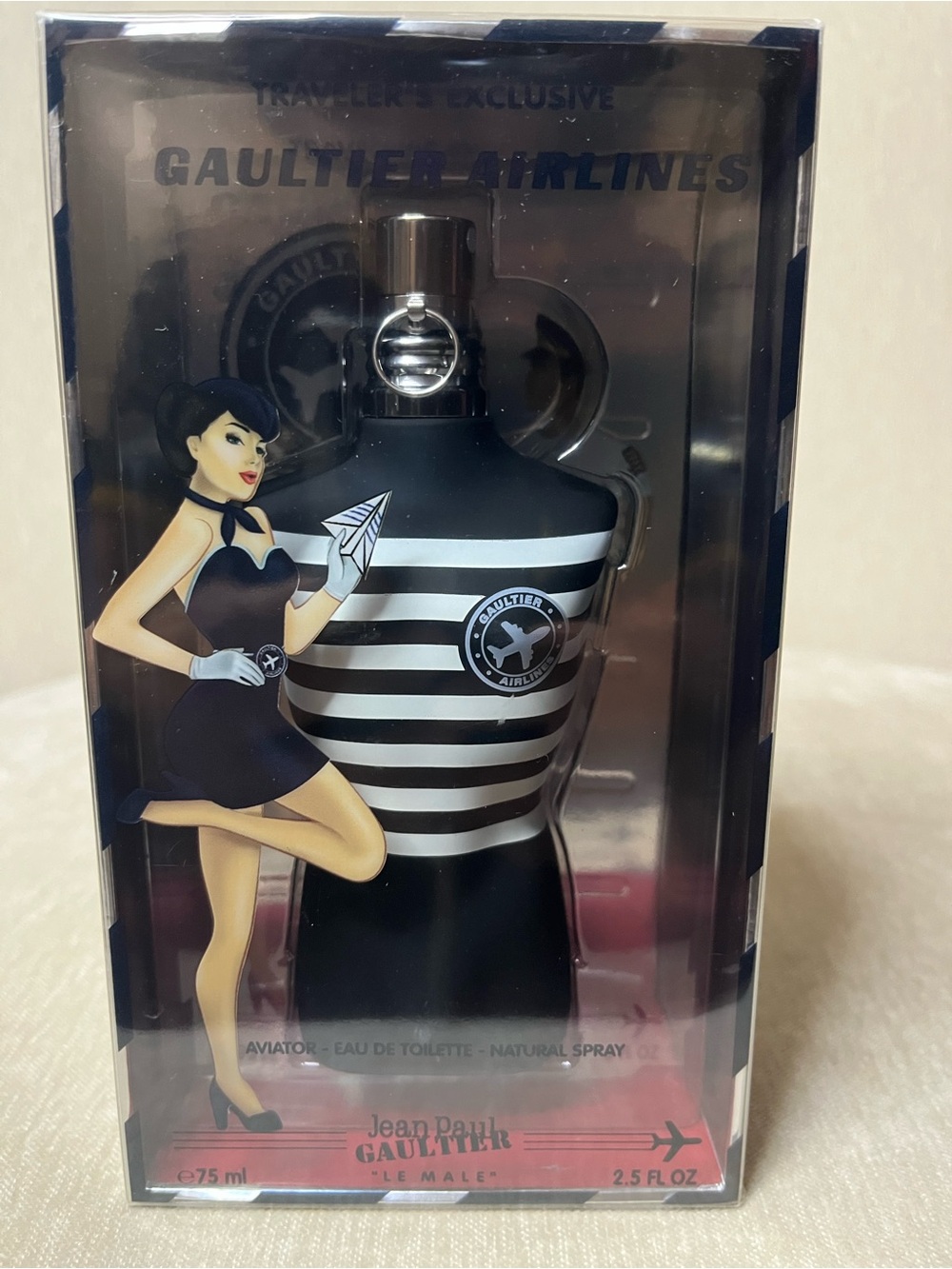 Jean Paul Gaultier “Le Male” edition Aviator - Eau de Toilet 75 ml New